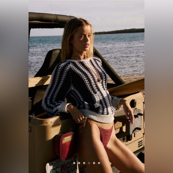 Free People Beach Dayton Sweater Pullover - Picture 5 of 14